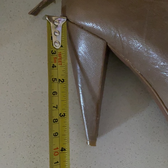 Mar-Ket Genuine Leather Open Toe Bootie - Picture 7 of 7